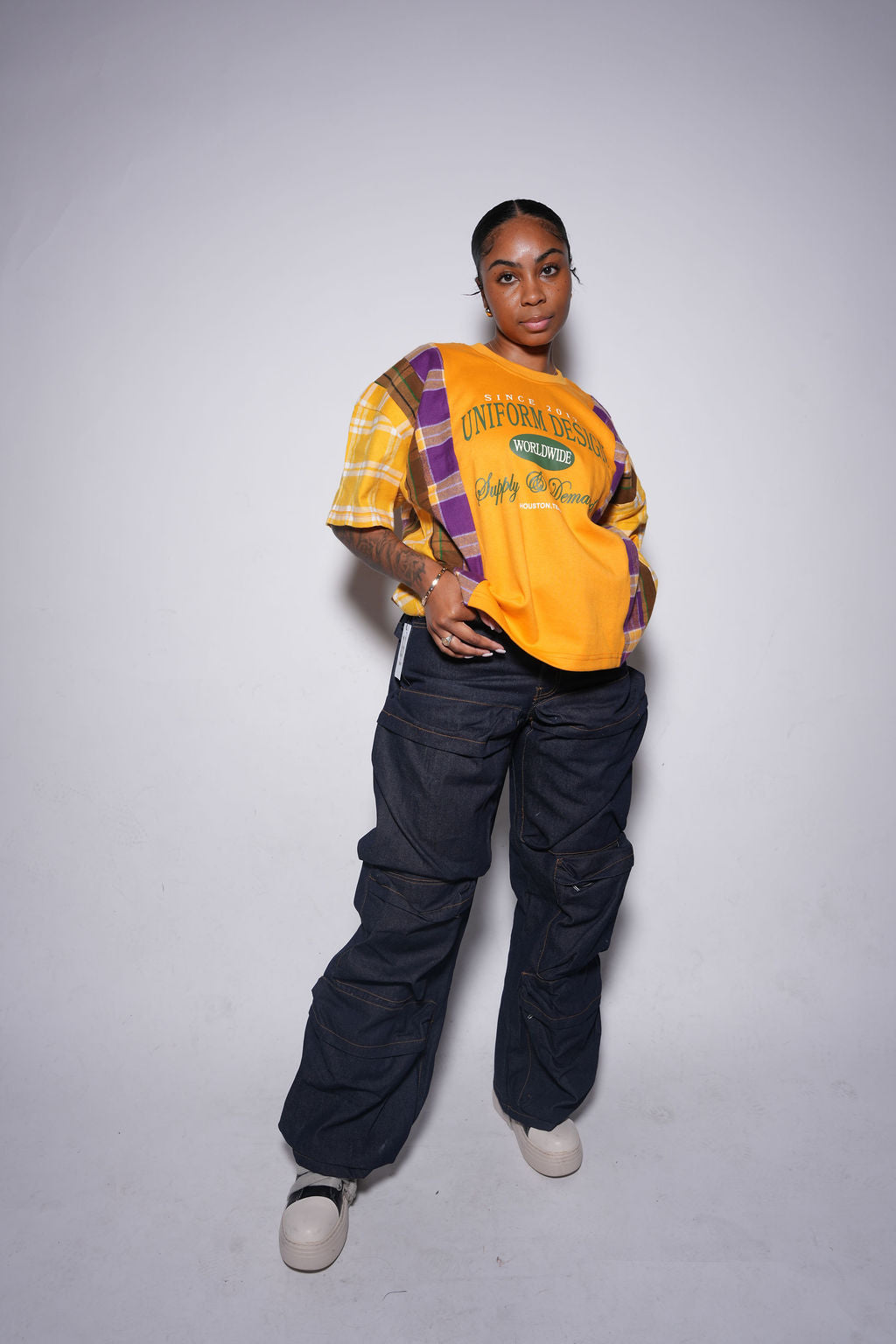 UNIFORM 3-way Panel Tee