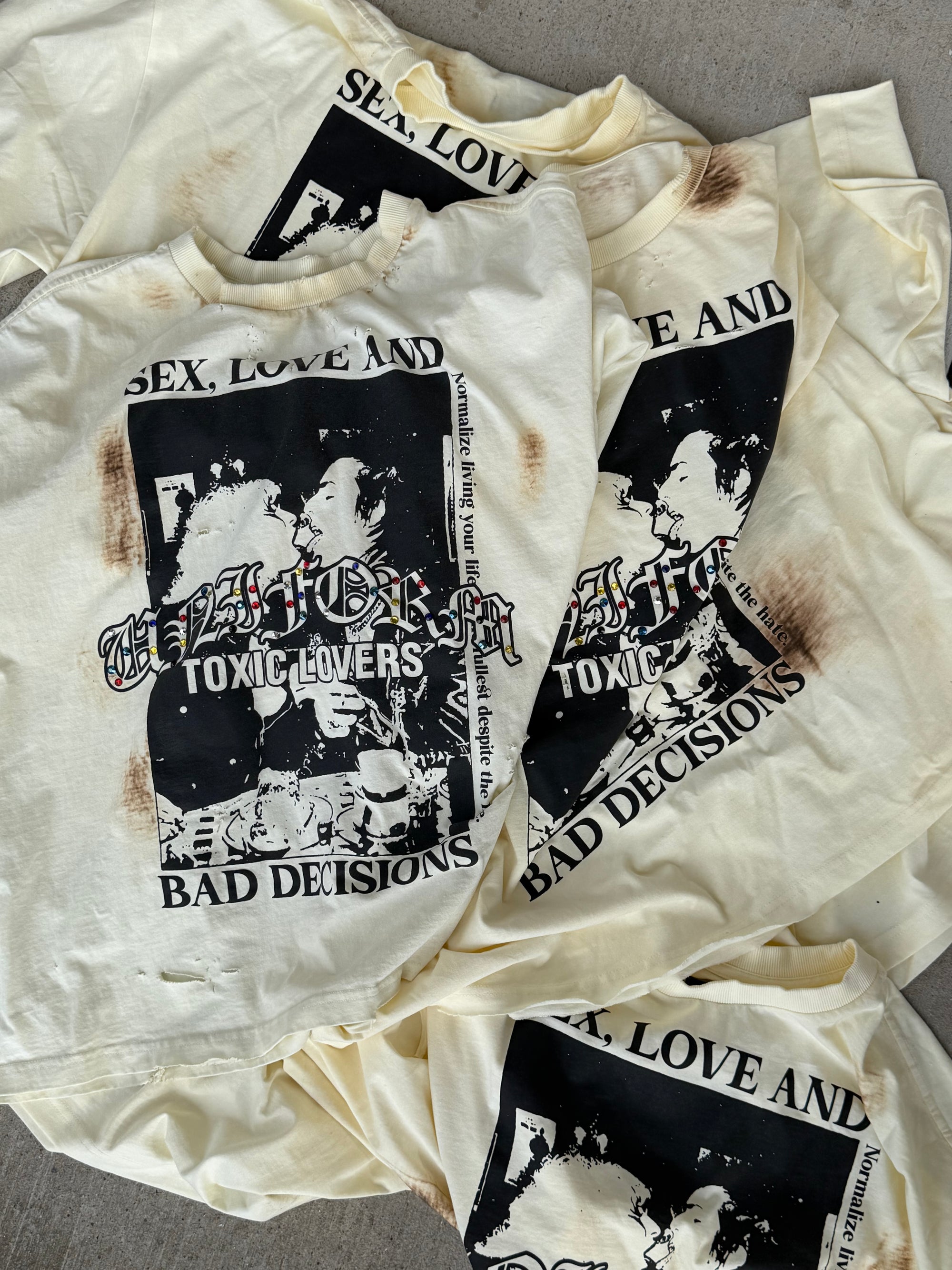 Sex Love and Bad Decisions tshirt