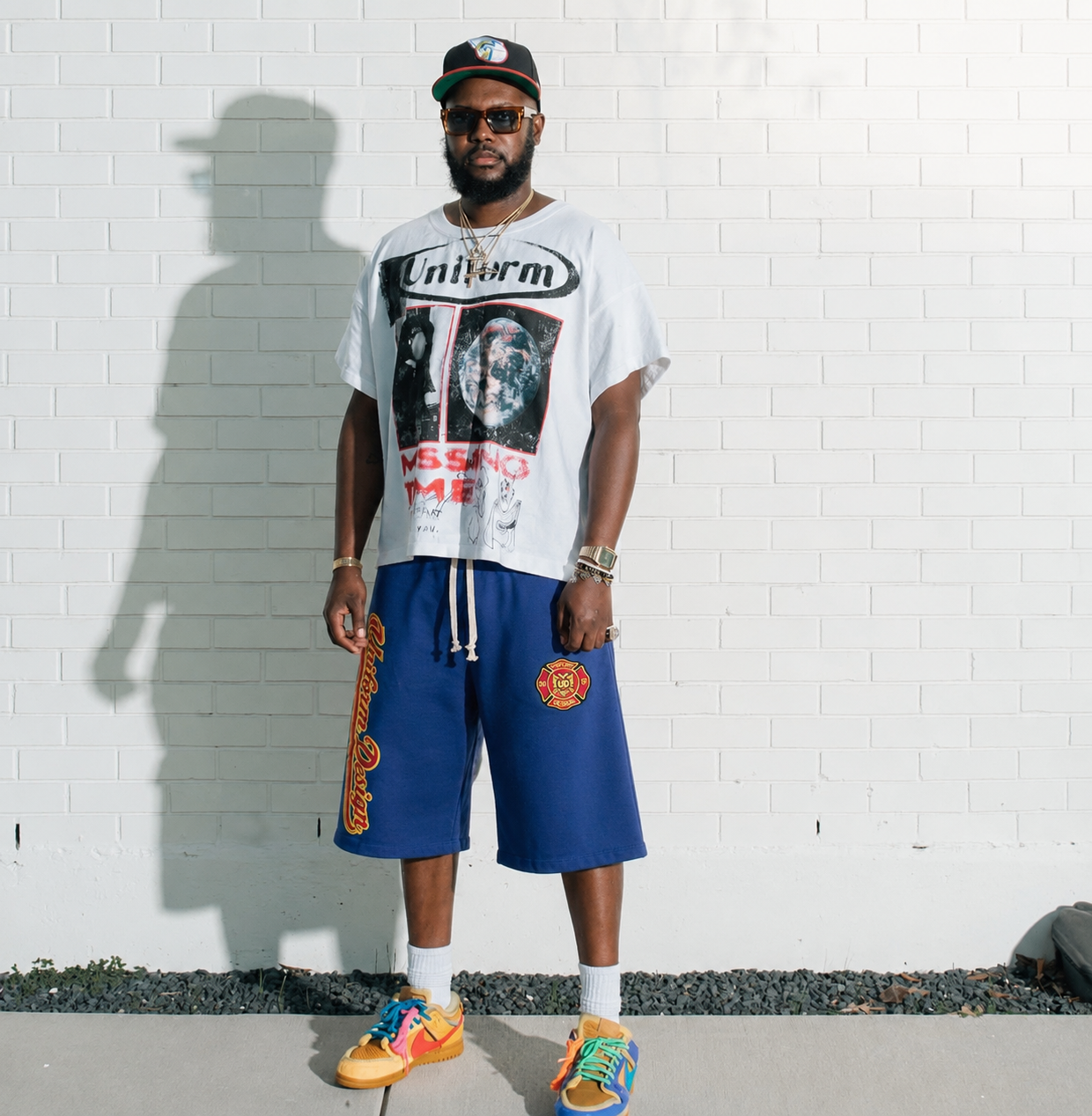 Varsity sweat short