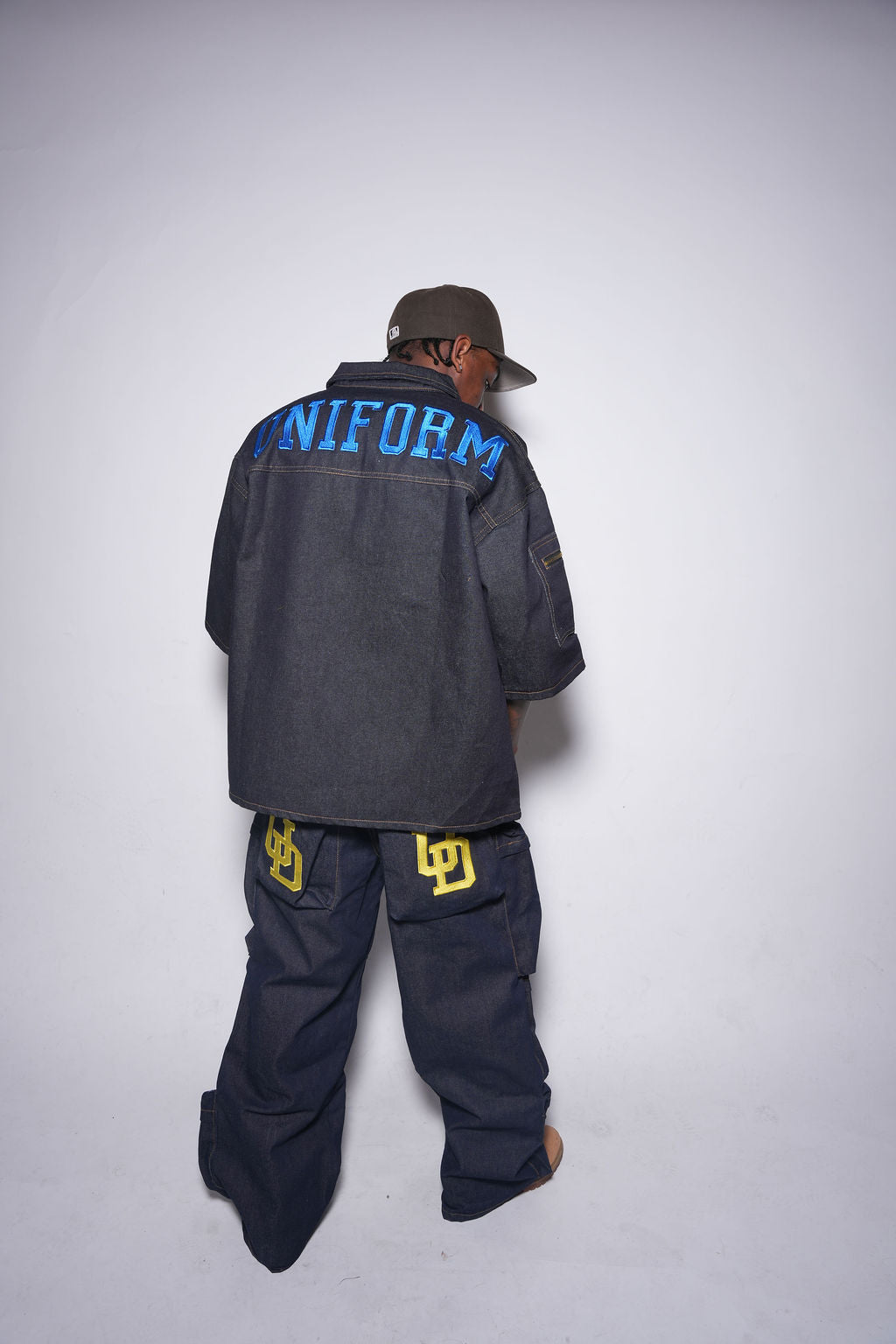 Uniform Denim Top