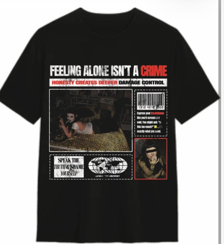 FEELING ALONE tee