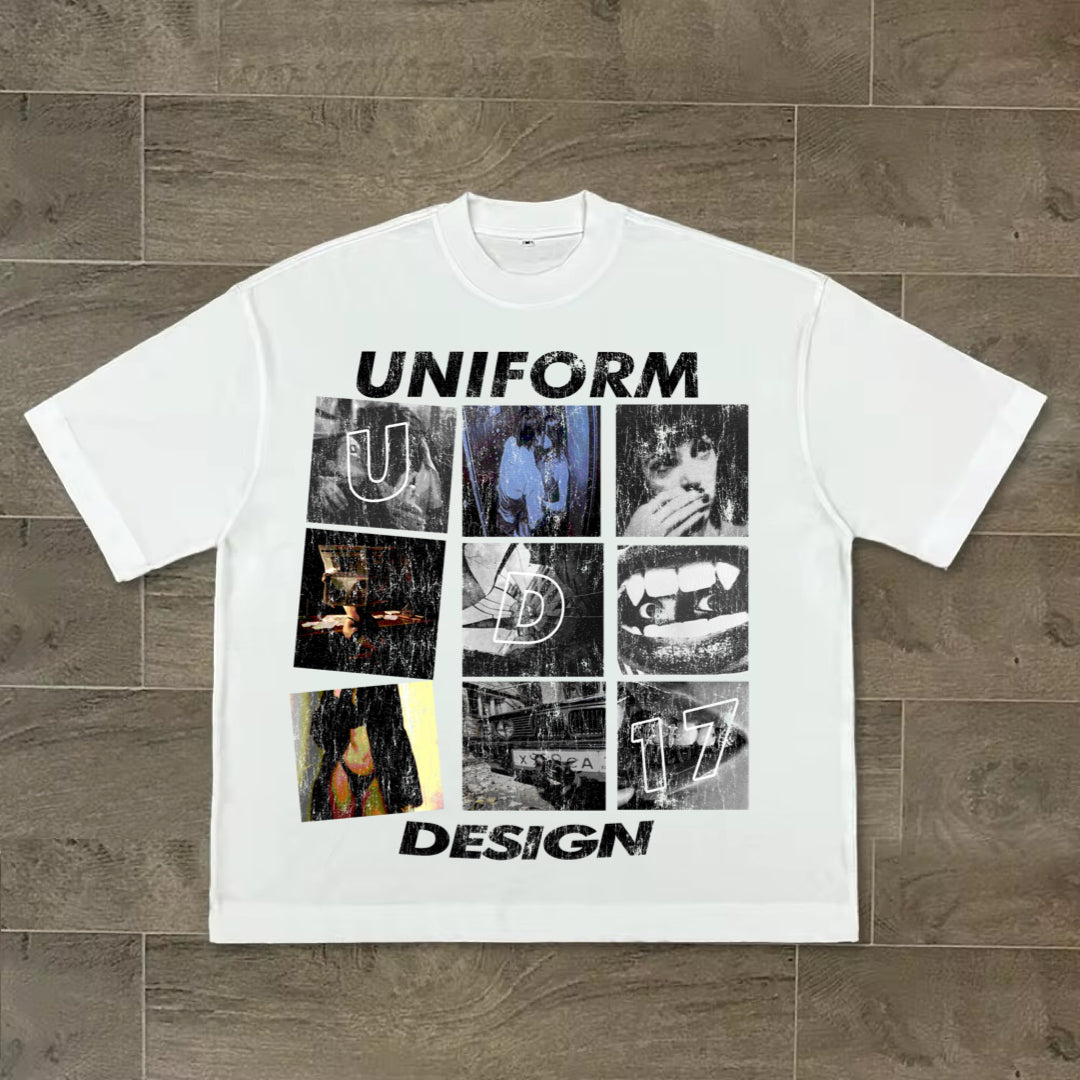 Uniform 9 box tshirt