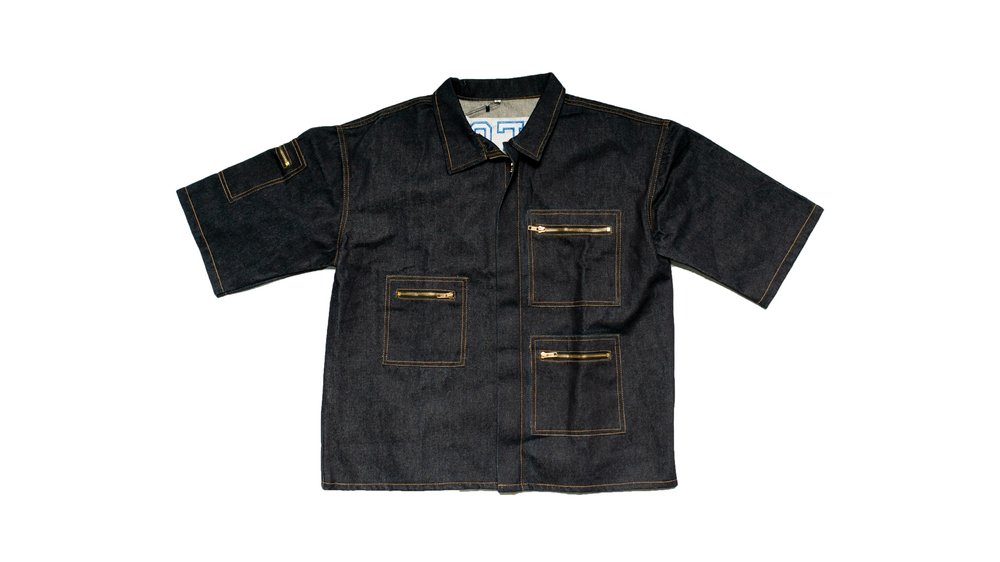 Uniform Denim Top